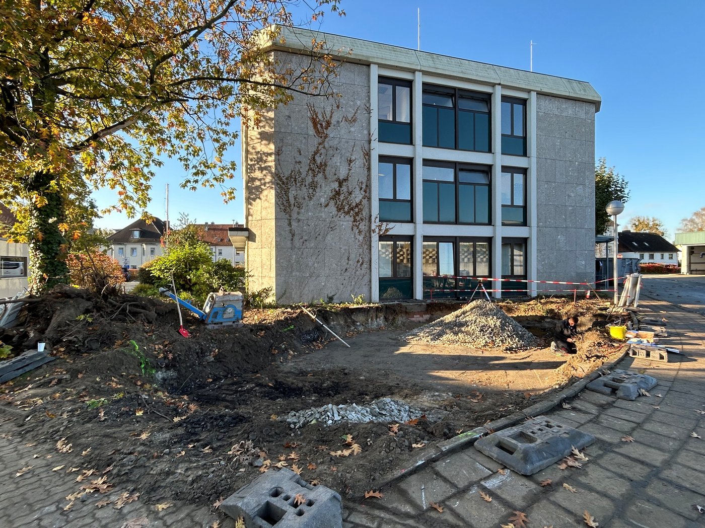 BTH Soest Bauarbeiten für Trafostation