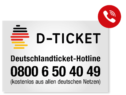 Telefonnummer Hotline Deutschlandticket